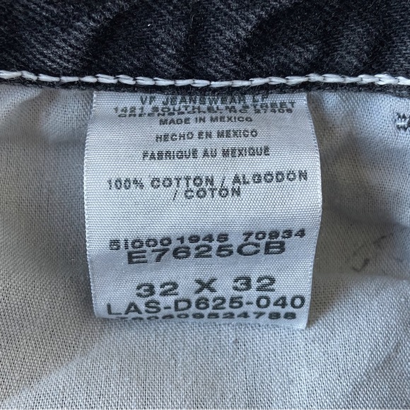 ‼️SOLD‼️ Vintage Rustler 90s worn in faded black boyfriend jeans - Picture 7 of 8